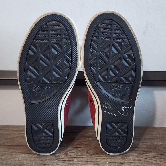 Converse Chuck Taylor All-Star Hidden Heel Wedge Women's Shoes Size 6 Red - Picture 6 of 9